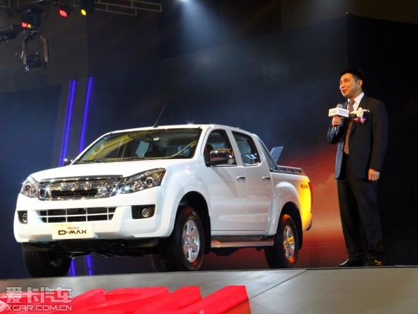 Jiangxi Isuzu pickup D-MAX listed at a price of 134,000.